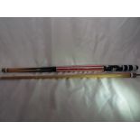 A pool cue.