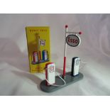 Dinky reproduction petrol pumps with box. Modern reproduction from original castings under special