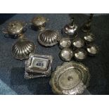 17pcs of Silver plate / EPNS.