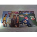 3x Bay City Rollers vinyl LP's.