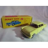 Dinky reproduction Opel Kapitan with box. Modern reproduction from original castings under special