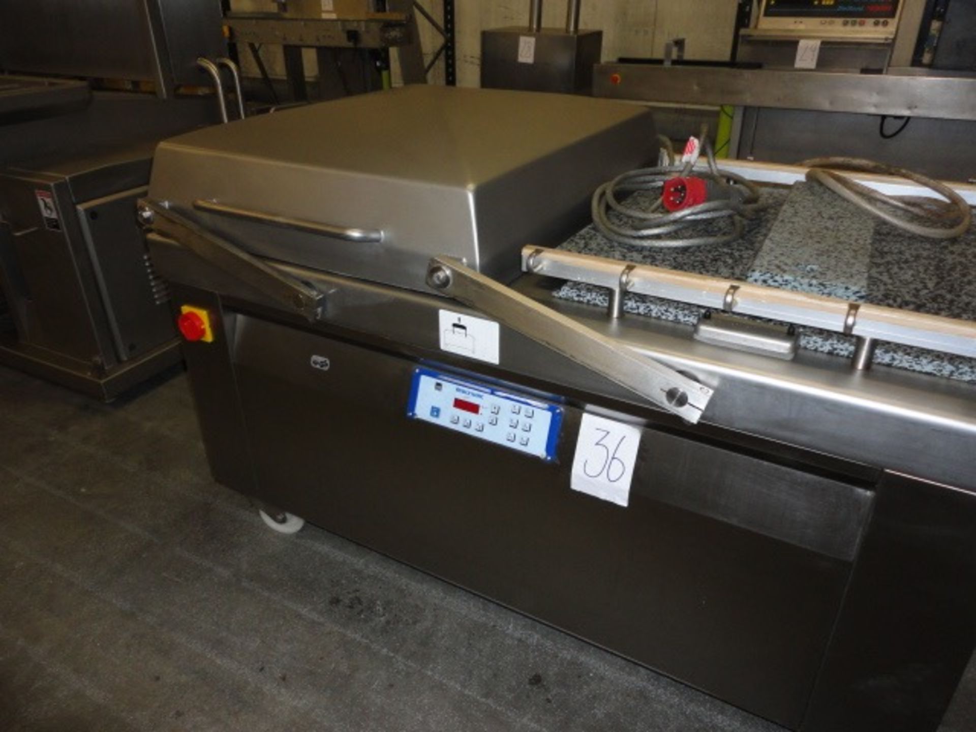 Multivac model C500 Double Chamber Vacuum Packer. Gas flushing facility. 2 heat bars in each.. LO£30 - Image 3 of 3