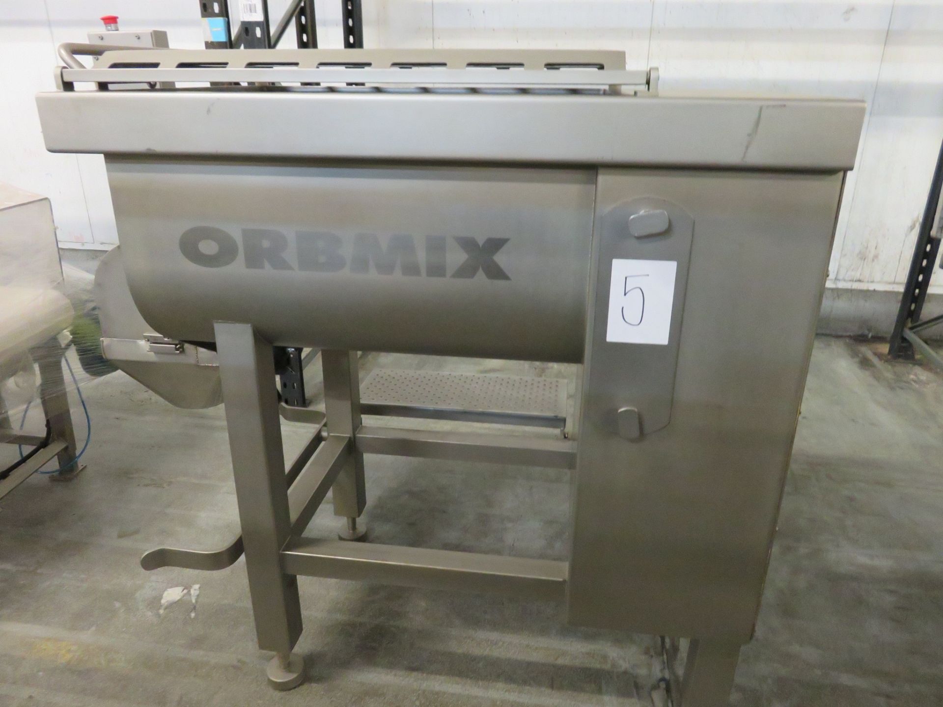 Orbmix S/s Paddle Mixer. Type MX300. Forward & reverse. 2 speed. LIFT OUT £50 - Image 4 of 5