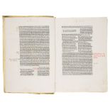 Petrarca (Francesco) Trionfi, commentary by Bernardo Lapini da Siena, 196 ff., the first blank, 51