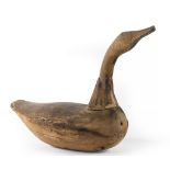 Decoy Goose. Wooden model of a Canada goose, c.450 x 650mm., n.d.