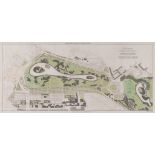 Basire (James) A Plan Shewing the Alterations Proposed in St James's Park, 1827