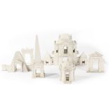 Architectural models.- Colvin (Hugh) Jones Arch II, ceramic, 14/20, sgd. & ltd., 1987 & other cerami