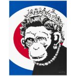 Banksy (b.1974) Monkey Queen