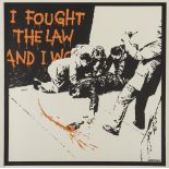 Banksy (b.1974) I Fought the law