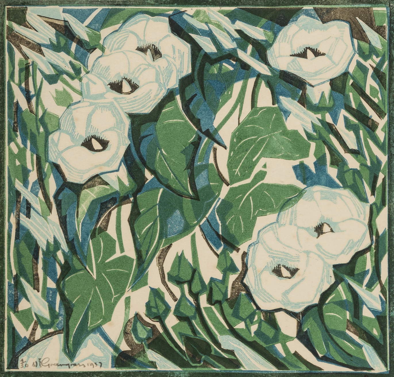 William Greengrass (1896-1970) Convolvulus