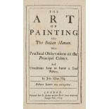 Elsum (John) The Art of Painting after the Italian Manner, 1st ed., bound with another, 19thC half c