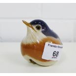 A Royal Copenhagen model of a Robin, 8cm high