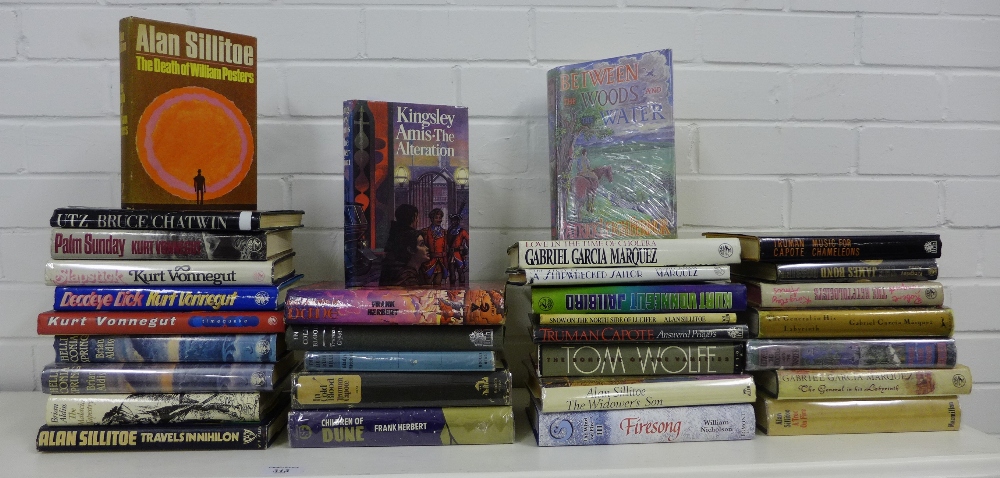 A selection of vintage hardback books including various first editions and others to include