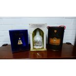 A collection of Bells Scotch Whisky decanters to include a Charles and Lady Diana Wedding, a QE2