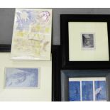 Peter Standon Collection of four cat prints to include 'Setting Out', 'A Little Night Murder', '