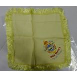 A Royal Air Force Sweetheart embroidered and silk handkerchief