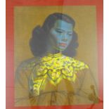A Tretchikoff framed 'Chinese Girl' print, 82 x 94cm