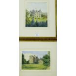 Miss Augusta Lamont A companion pair of watercolours to include Dunans, Argyleshire and Largie