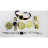 A collection of seven vintage wristwatches and timepieces (7)