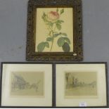 A pair of Cecil Aldin coloured prints to include 'The Star Inn' and 'The Lygon Arms', together