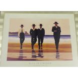 Jack Vettriano, Portland Gallery print, in a glazed gilt wood frame, 89 x 69cm