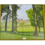 Freeland Pastoral Scene Oil-on-canvas, signed in a good gilt wood glazed frame, 60 x 50cm