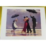 A gilt framed, Jack Vettriano, Portland Gallery print, 88 x 66cm