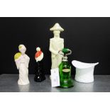 A selection of vintage Avon perfume bottles, to include an Old Spice Admiral decanter, an Avon