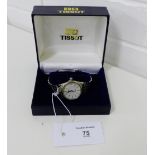 Gent's Tissot PR100 Saphir stainless steel cased wristwatch