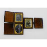 A group of three daguerreotypes (3)