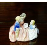 A Royal Doulton china figure 'The Bedtime Story' HN2059, 13cm high
