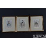 Three Christies New Hall Vault Collection 1987 Kronheim prints of ballet dancers, Christie's paper