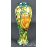 Sian Leeper for Moorcroft Pottery - Tamarind pattern vase, limited edition of 300, dated 2000,