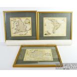 Maps - Engraved by T Jeffreys and hand coloured, comprises Poland, Lithuania and Prussia; South