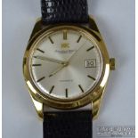 International Watch Company (IWC) Schaffhausen - A gentlemans large size 18ct yellow gold wrist