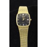 A gentleman's vintage Rotary 'Diamond' electro gold plated wrist watch, model number GB3029 UCAR364