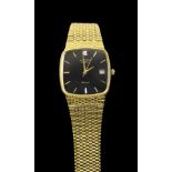 A gentleman's vintage Rotary 'Diamond' electro gold plated wrist watch, model number GB3029 UCAR364