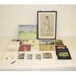 Cricketing Interest - Marylebone Cricket Club bicentenary programme 1997; Sue Kendall watercolour of