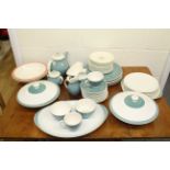 A Royal Doulton Desert Star pattern part tea and dinner services; and other items similar (60)