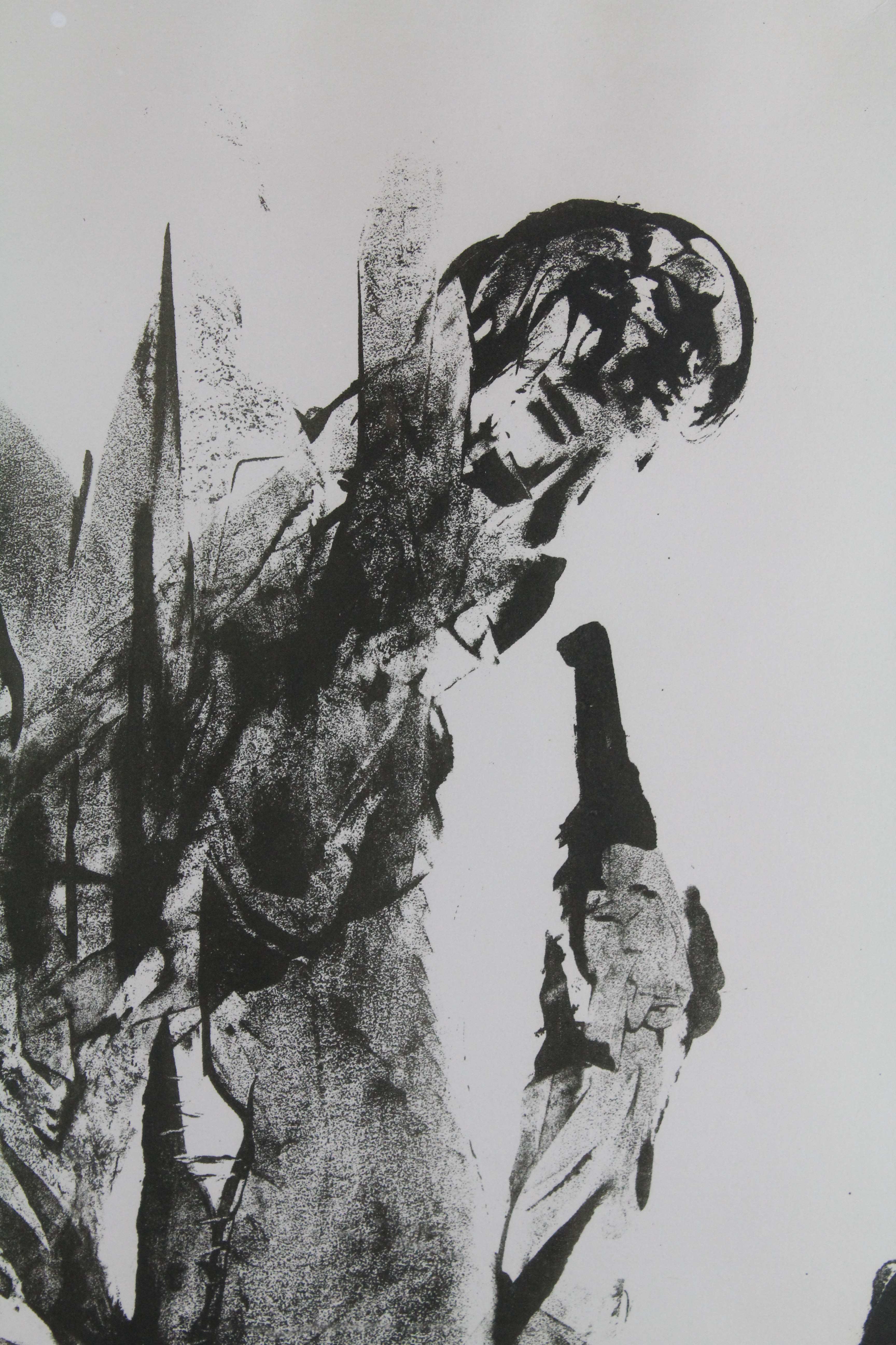 Sydney Robert Nolan - 8,1961, from the Leda Suite (Leda and The Suran), lithograph on paper, - Image 3 of 3