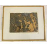 Hubert Andrew Freeth - Firegod, signed in pencil Ha Freeth, dated 66 and numbered 11/60, etching and
