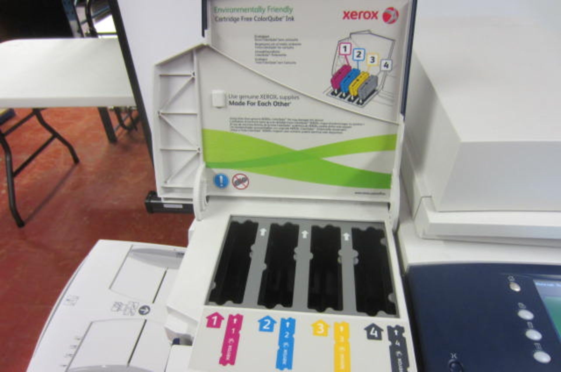 Xerox ColorQube 9303 Digital Colour Copier/Printer with Duplex Auto Document Feeder, Serial Number - Image 5 of 7