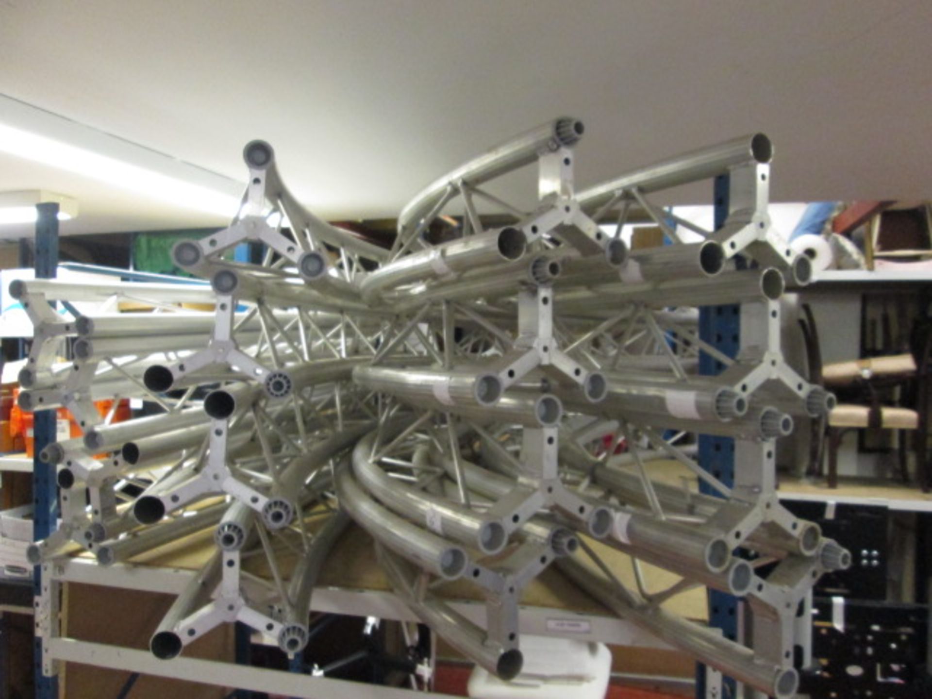 Lot to Include Quantity of Metalworx Aluminium Triangle Truss. Used for Lighting/Staging - Image 2 of 7