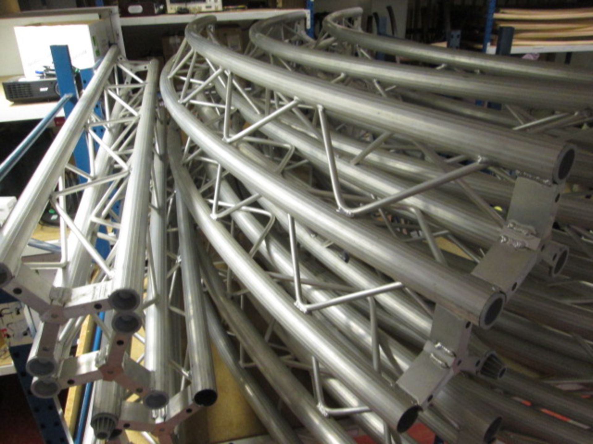 Lot to Include Quantity of Metalworx Aluminium Triangle Truss. Used for Lighting/Staging - Image 3 of 7