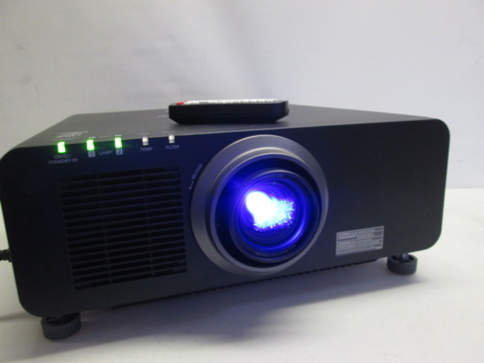 Panasonic PT-DZ870 8500 Lumens 1-Chip DLP Projector, Powered Zoom Lens , WXGA 1920x1200 - Image 2 of 7