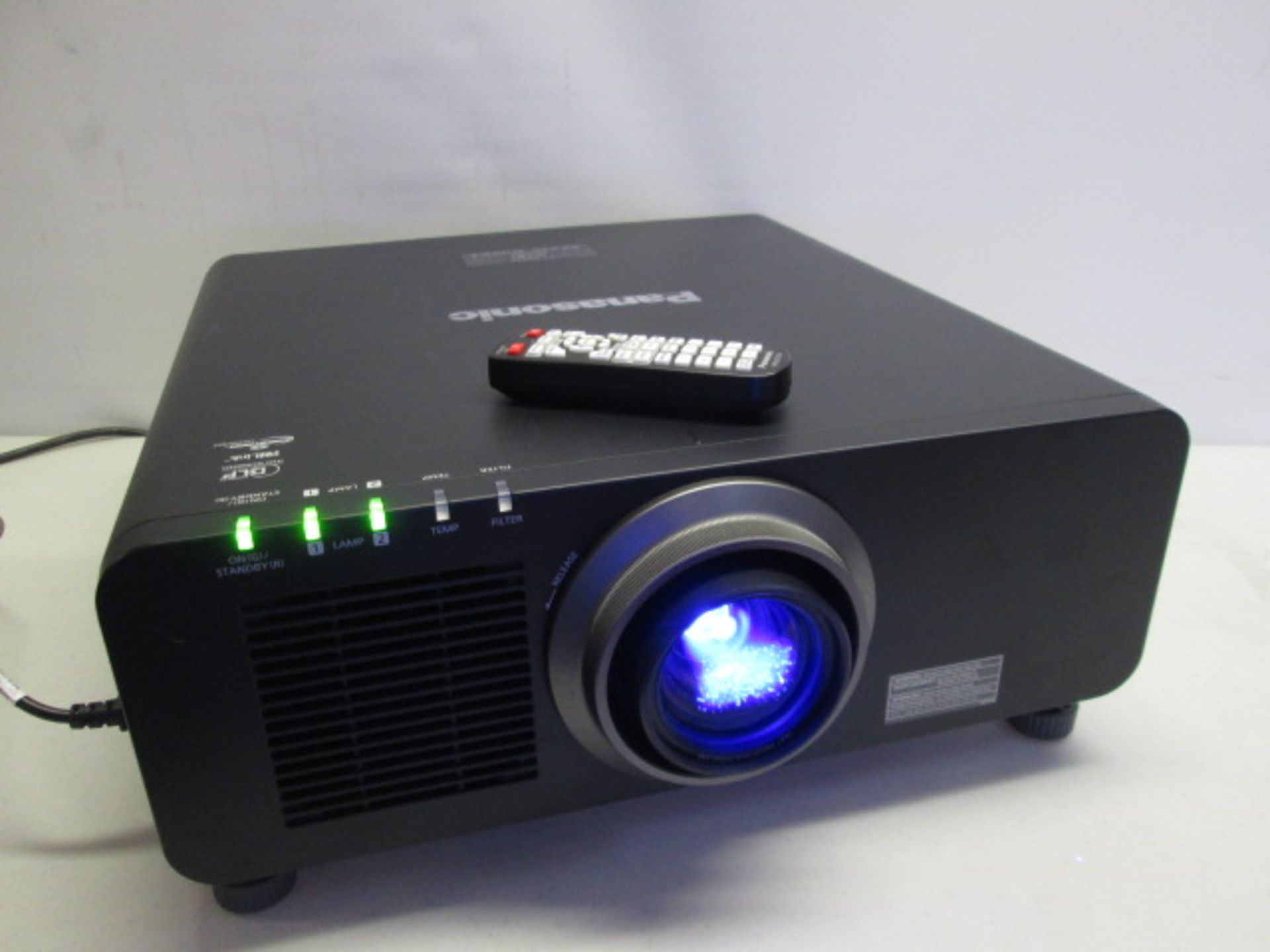 Panasonic PT-DZ870 8500 Lumens 1-Chip DLP Projector, Powered Zoom Lens , WXGA 1920x1200
