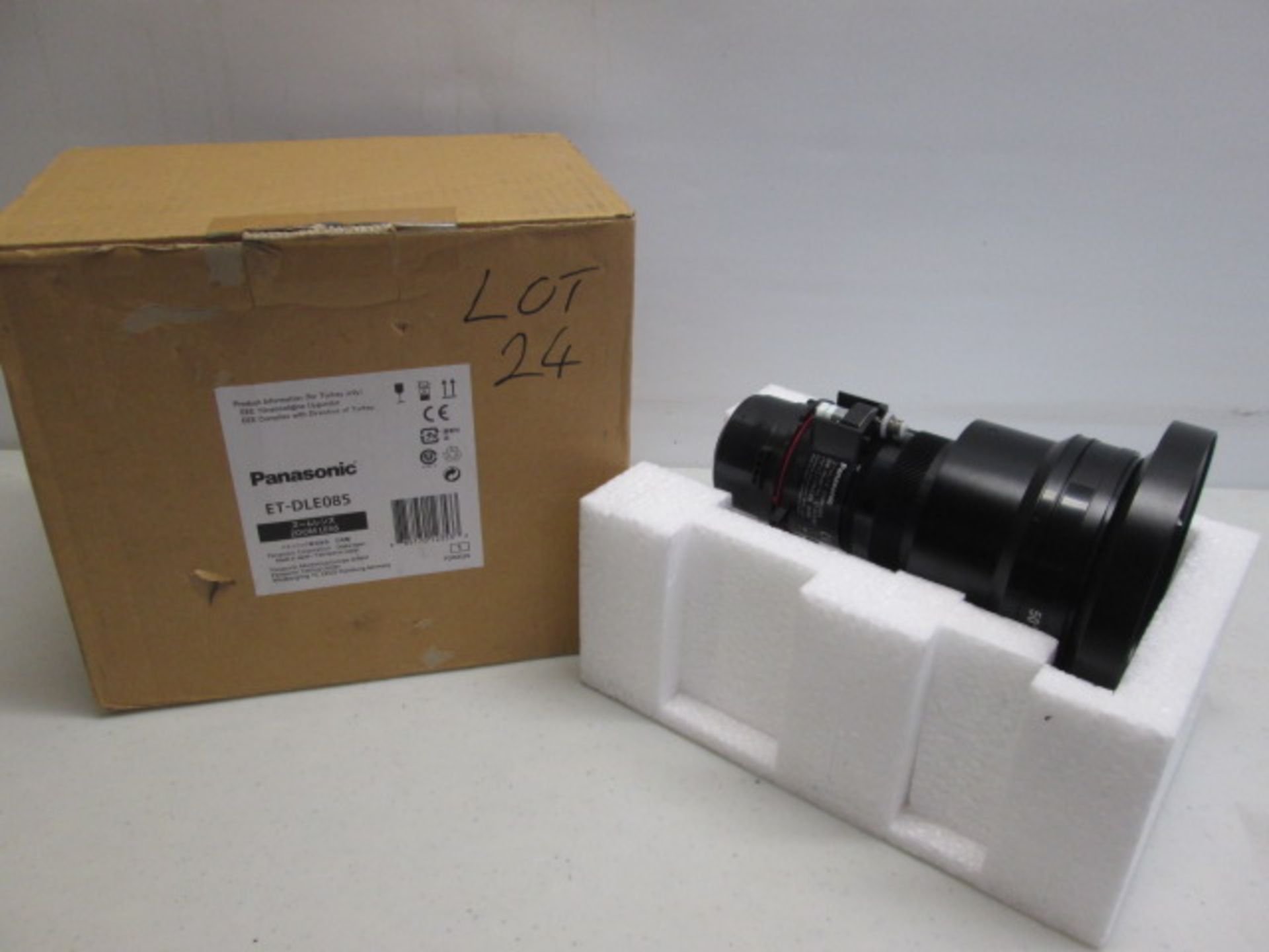 Panasonic ET-DLE085 Zoom Lens (For use with DZ870 Series Projector) Supplied New in 2013 at an