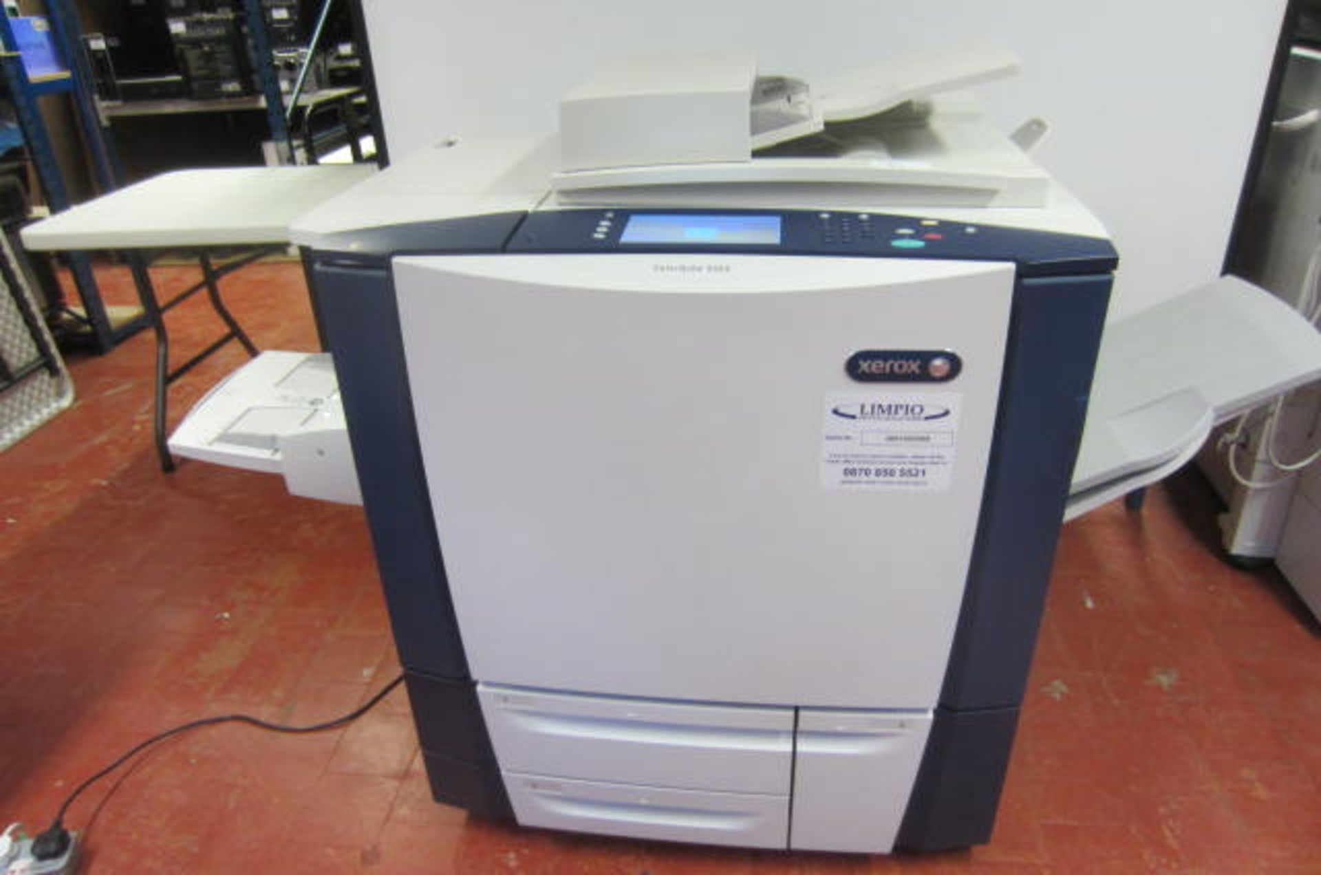 Xerox ColorQube 9303 Digital Colour Copier/Printer with Duplex Auto Document Feeder, Serial Number