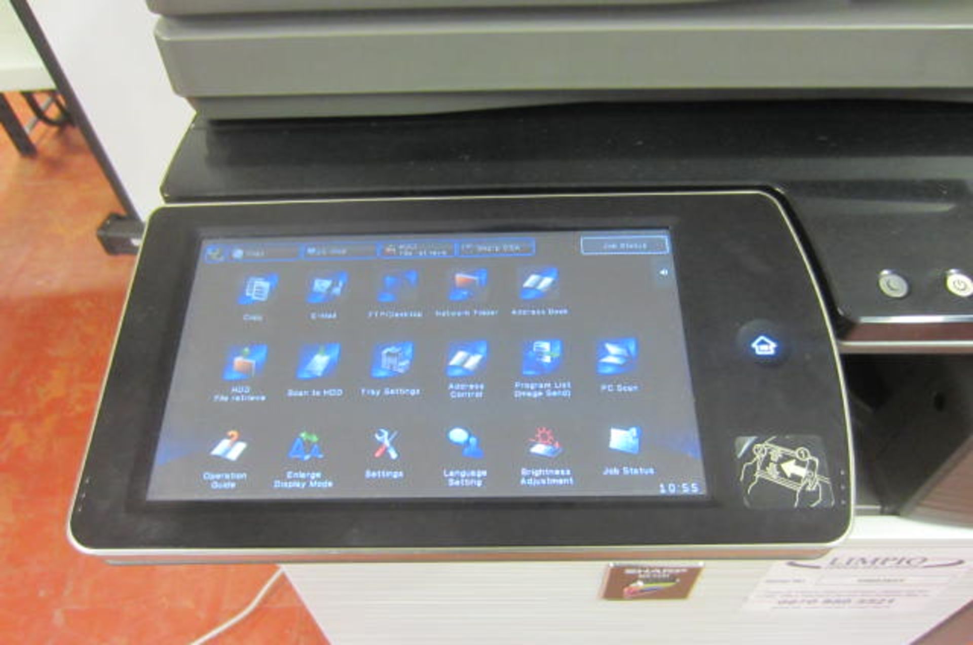 Sharp Digital Colour Copier/Printer/Scanner with Document Feeder, Model MX5141N, Serial Number - Image 3 of 9