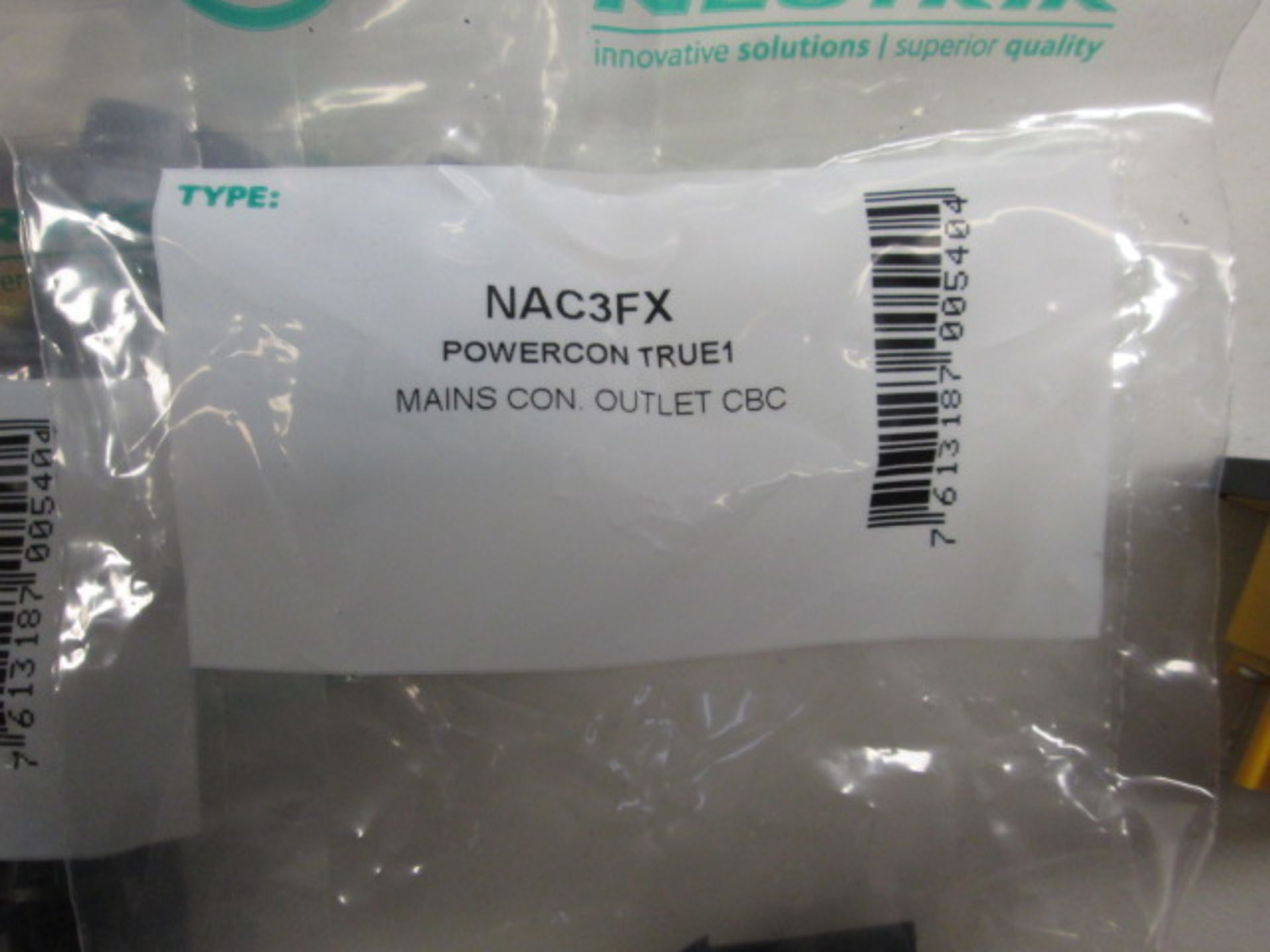 Quantity of Neutrik Consumables Including: 7 x NAC3FX Mains Con Outlets, 3 x NAC3FX Mains Con Female - Image 2 of 7